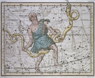 Ophiuchus oder Serpentarius, aus 